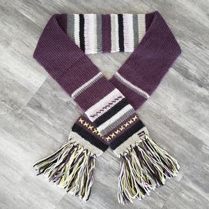 Multicolored Stripe Oakley Snowboard Scarf